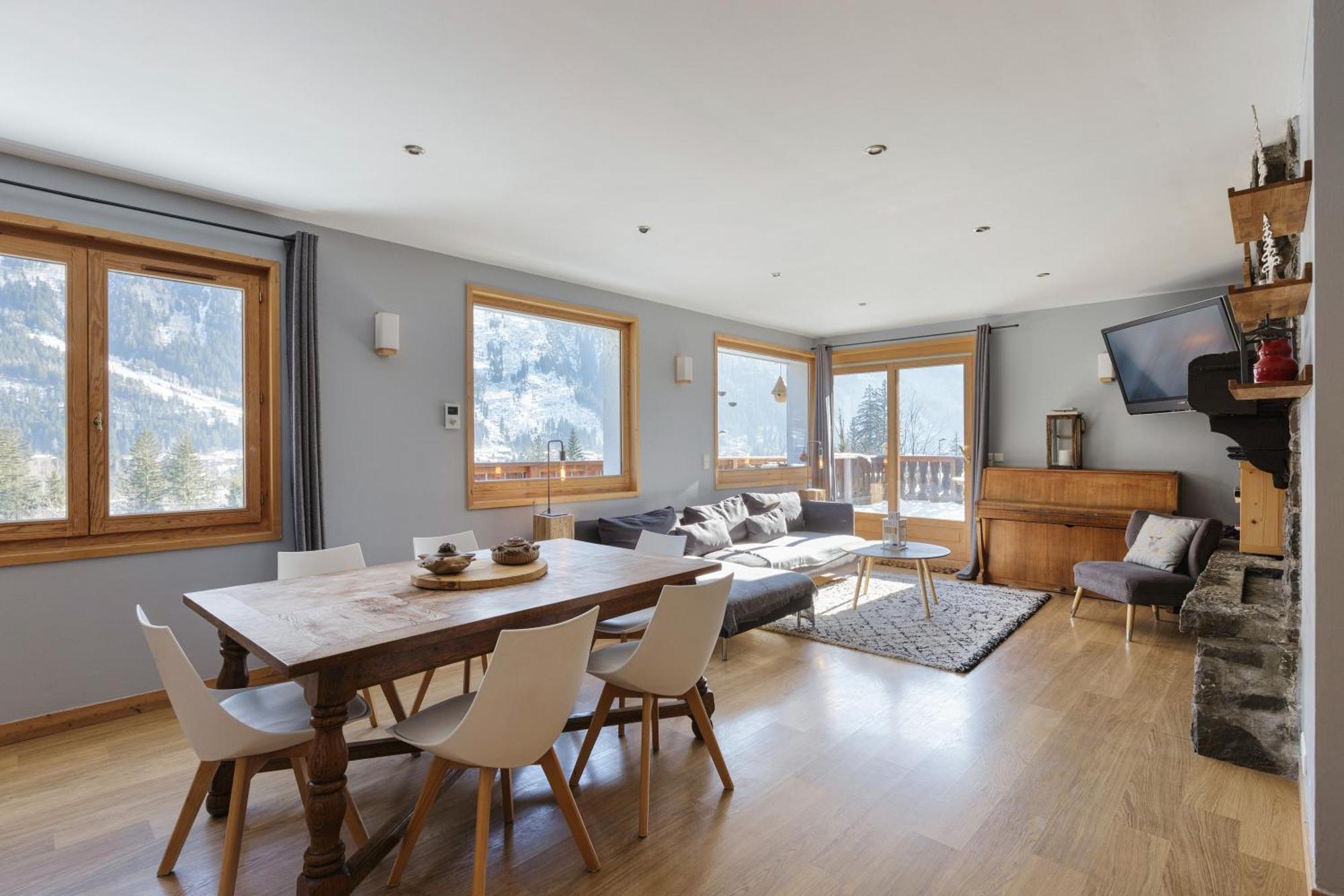 شامونكس Chalet La Foret Enchantee Happy Rentals المظهر الخارجي الصورة