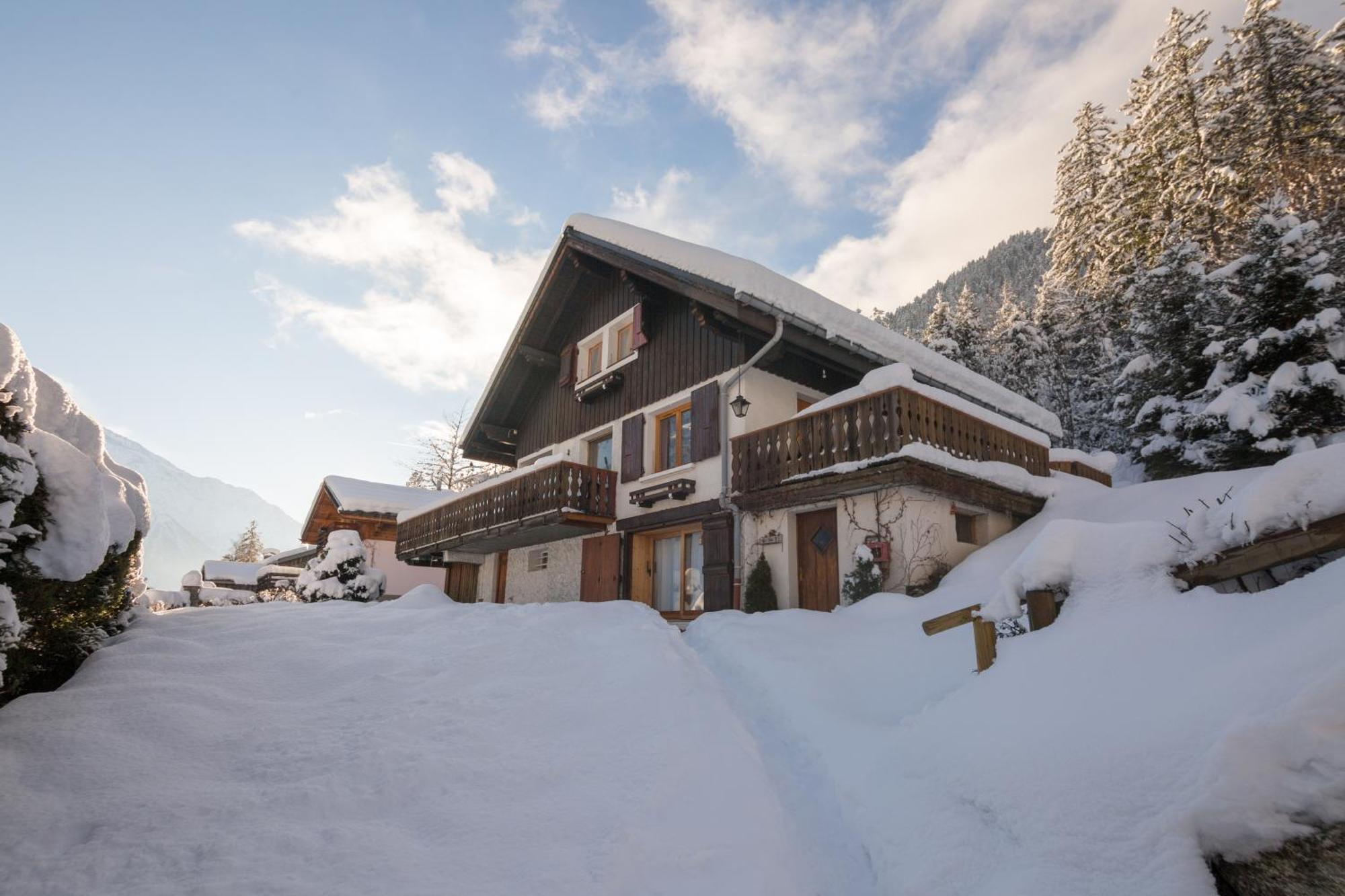 شامونكس Chalet La Foret Enchantee Happy Rentals المظهر الخارجي الصورة